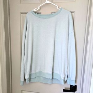 *free Women's Light Blue Sweater Size L